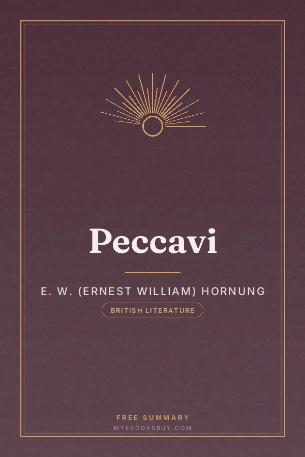 Cover of Peccavi