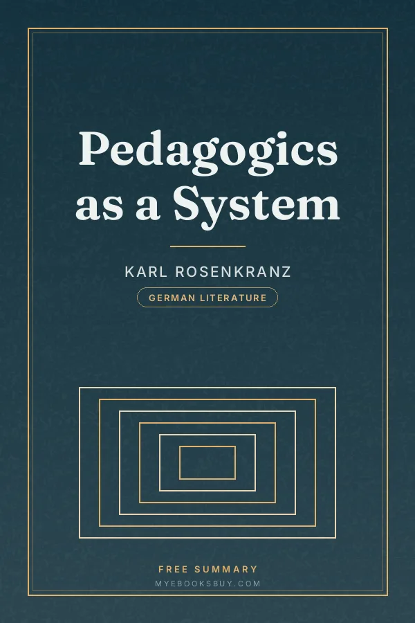Cover of Pedagogics as a System