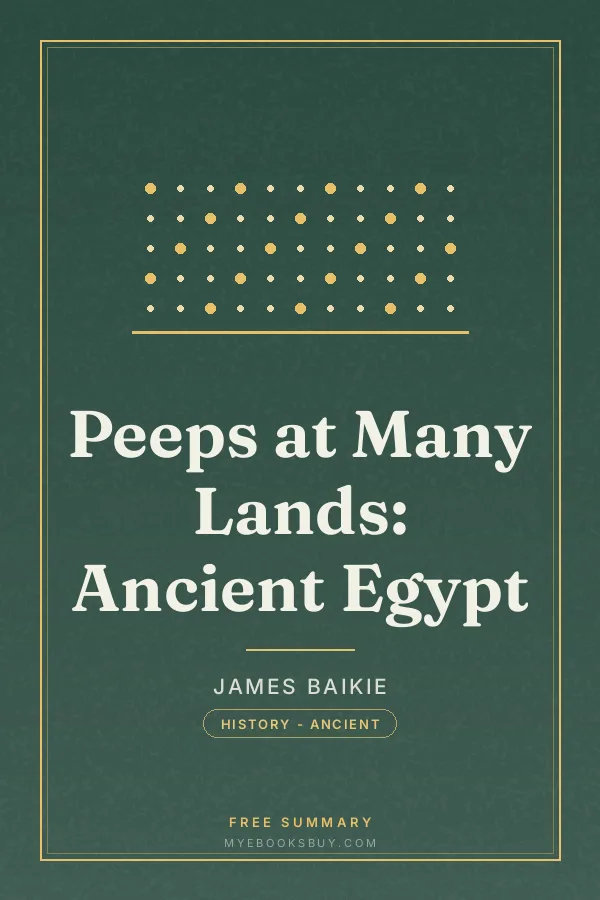 Cover of Peeps at Many Lands: Ancient Egypt
