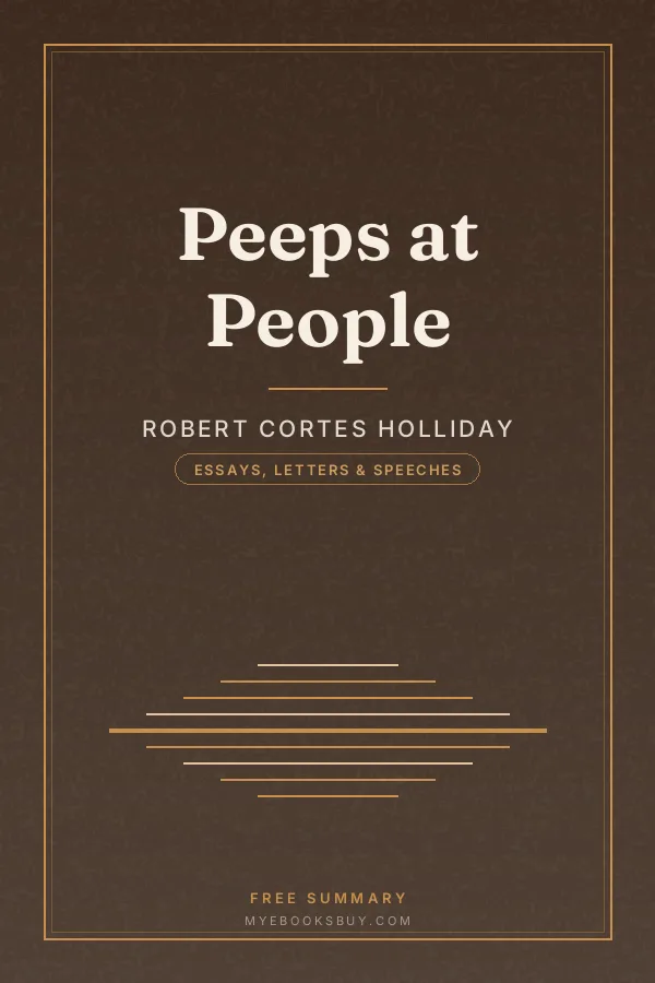 Cover of Peeps at People
