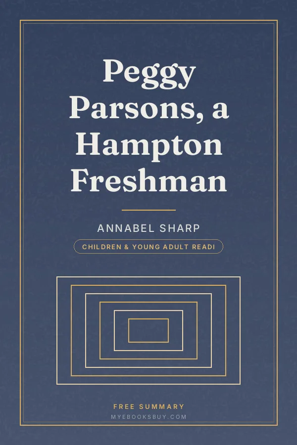 Cover of Peggy Parsons, a Hampton Freshman