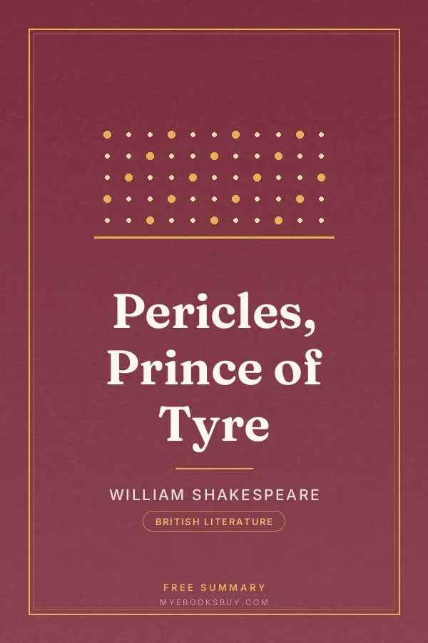 Cover of Pericles, Prince of Tyre