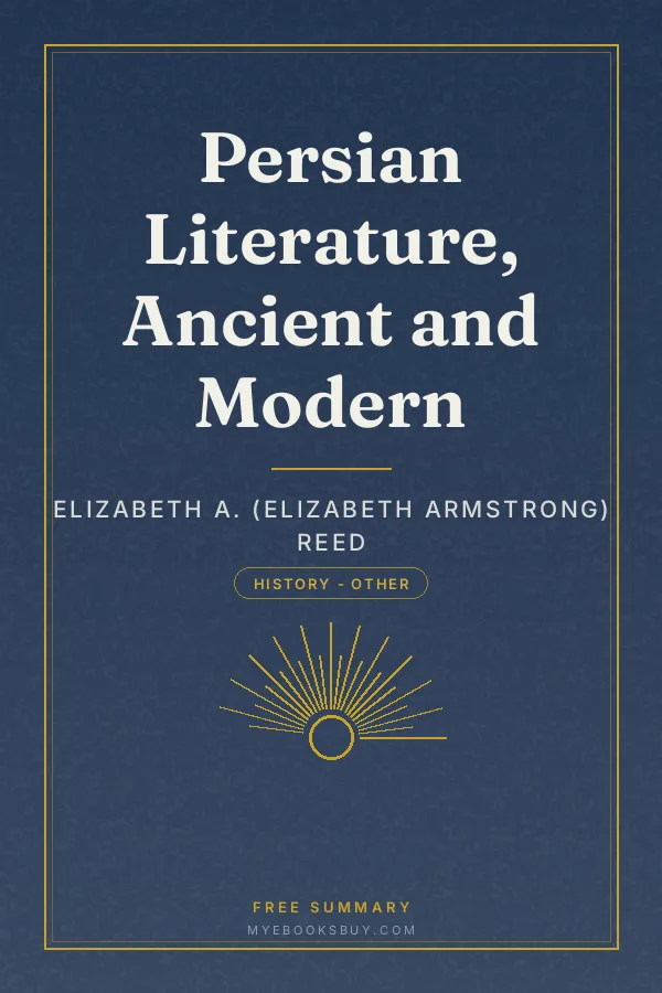 Cover of Persian Literature, Ancient and Modern