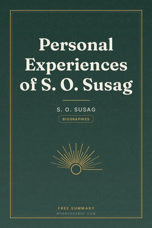 Cover of Personal Experiences of S. O. Susag