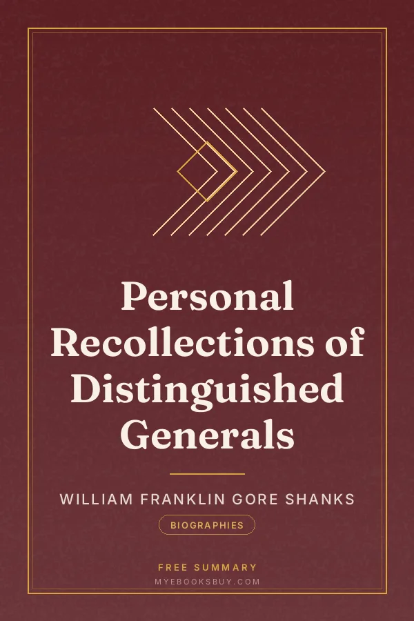 Cover of Personal Recollections of Distinguished Generals