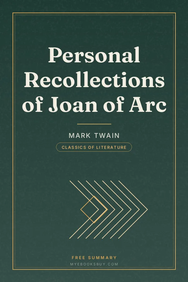 Cover of Personal Recollections of Joan of Arc
