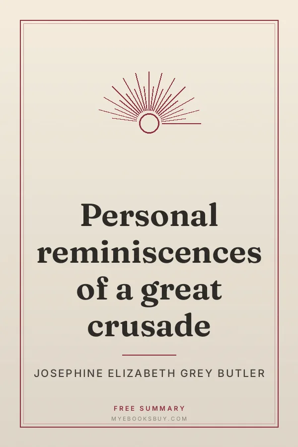 Cover of Personal reminiscences of a great crusade