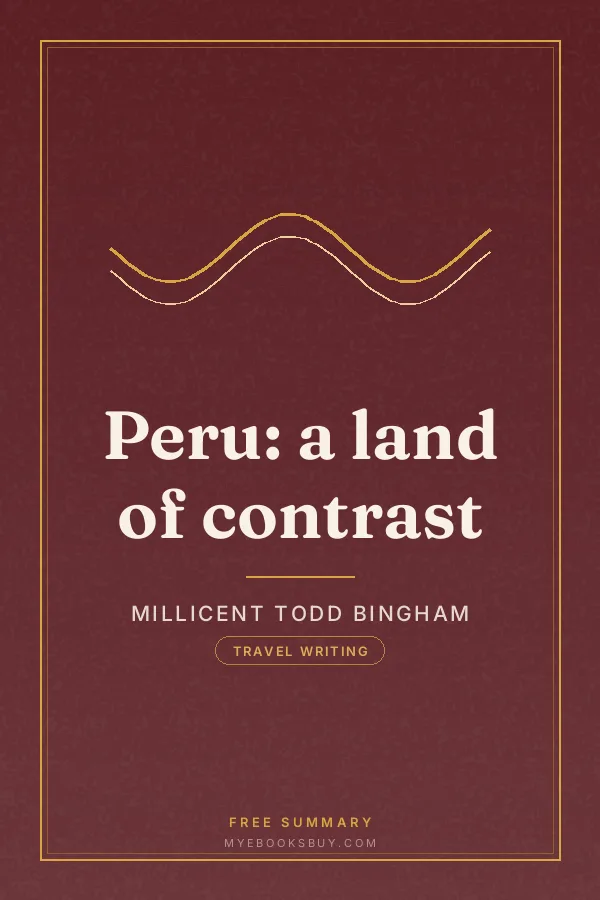 Cover of Peru: a land of contrast