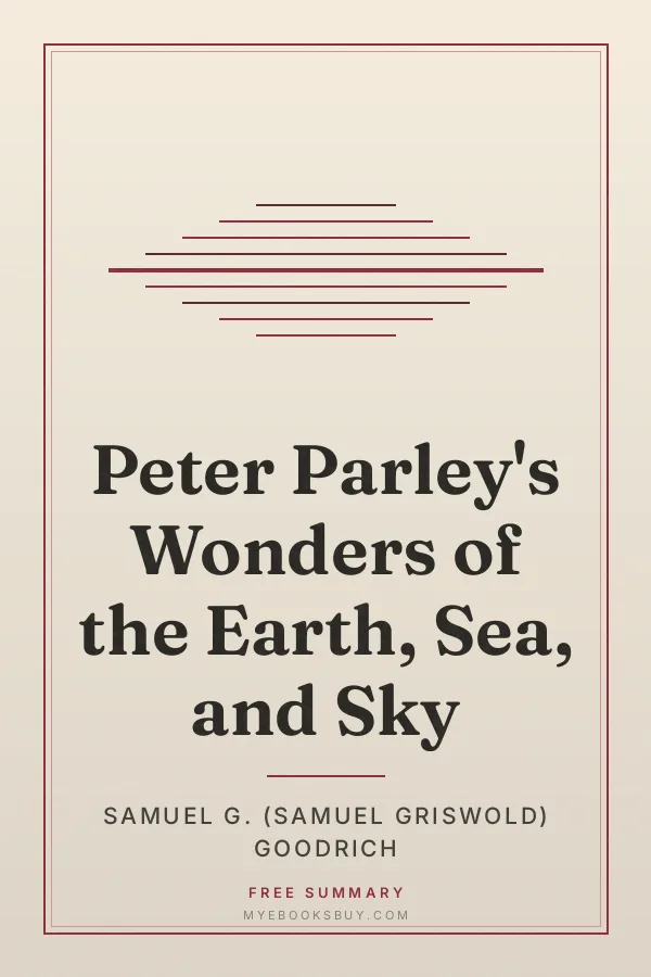 Cover of Peter Parley's Wonders of the Earth, Sea, and Sky