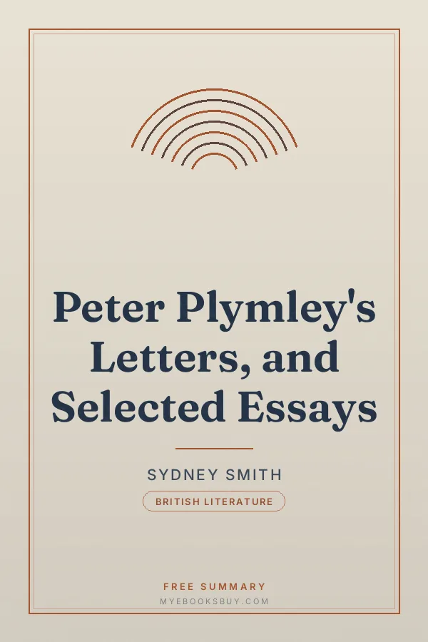Cover of Peter Plymley's Letters, and Selected Essays