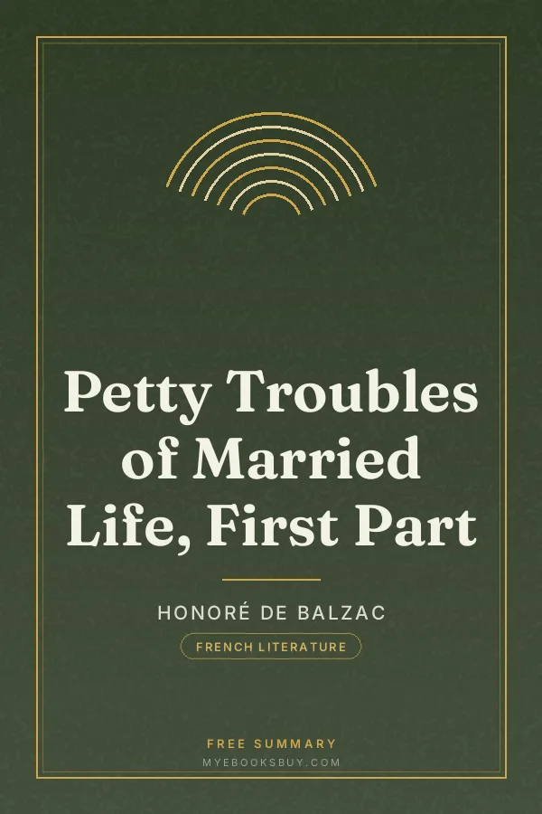 Cover of Petty Troubles of Married Life, First Part