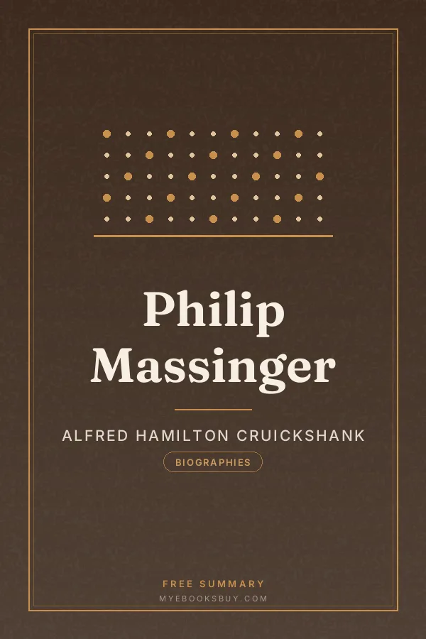 Cover of Philip Massinger