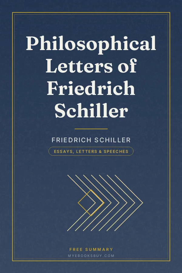 Cover of Philosophical Letters of Friedrich Schiller