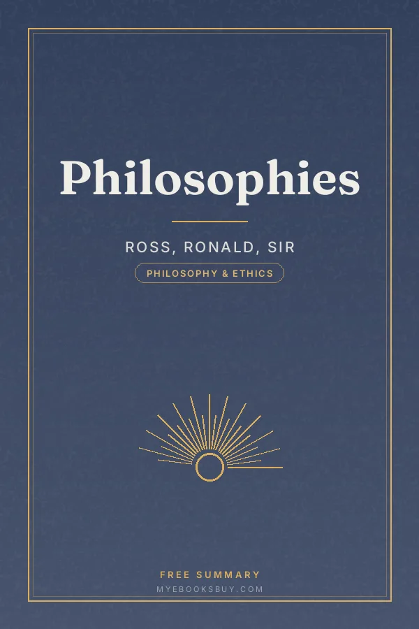 Cover of Philosophies