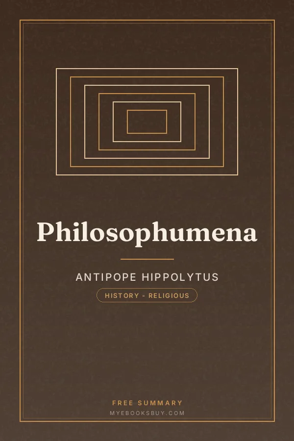 Cover of Philosophumena