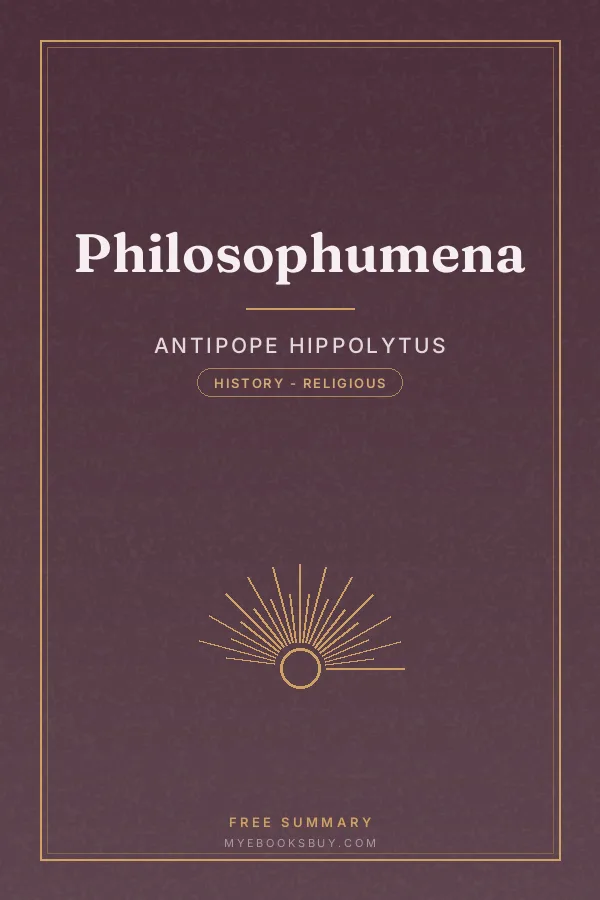 Cover of Philosophumena