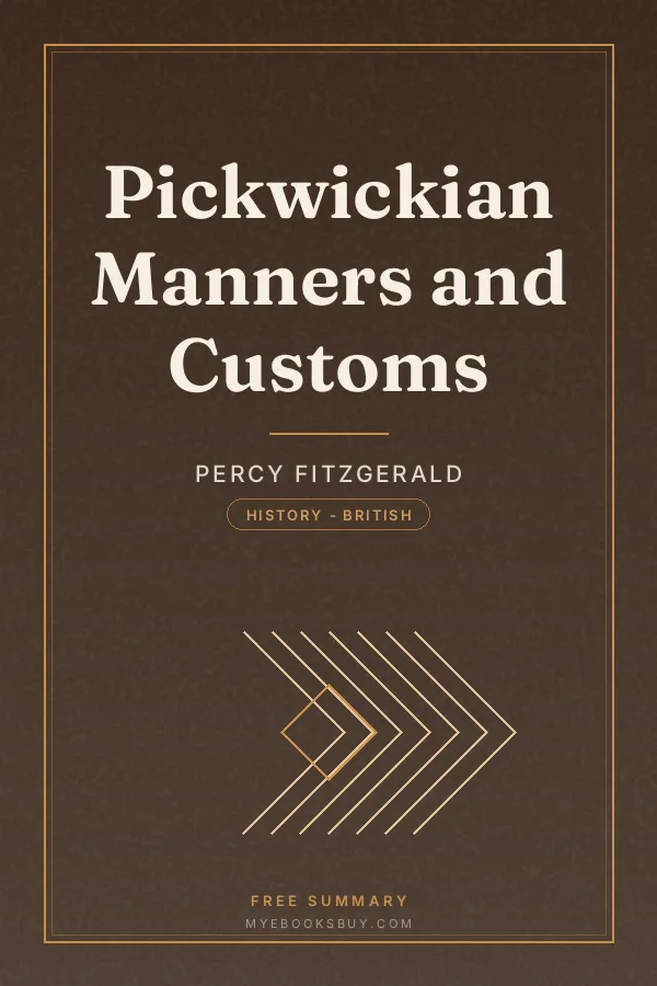 Cover of Pickwickian Manners and Customs