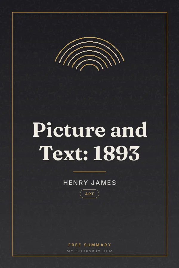 Cover of Picture and Text: 1893