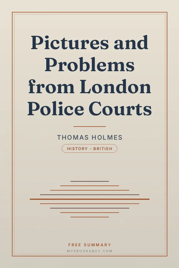 Cover of Pictures and Problems from London Police Courts