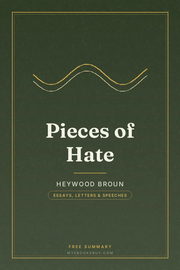 Cover of Pieces of Hate