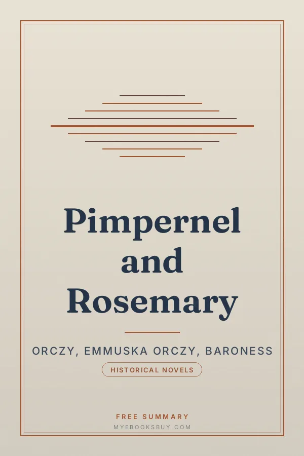 Cover of Pimpernel and Rosemary