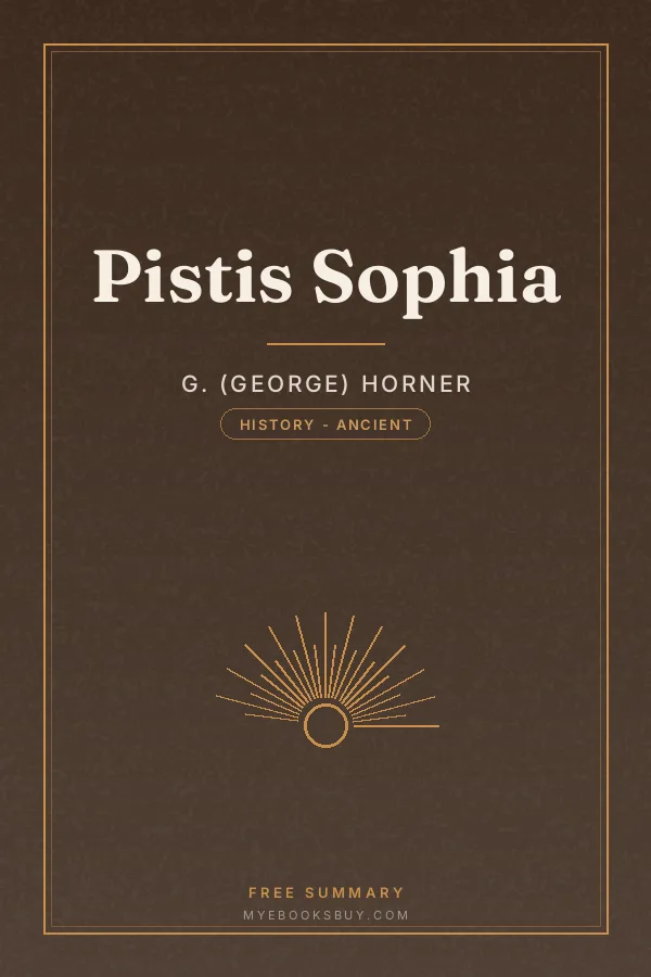Cover of Pistis Sophia