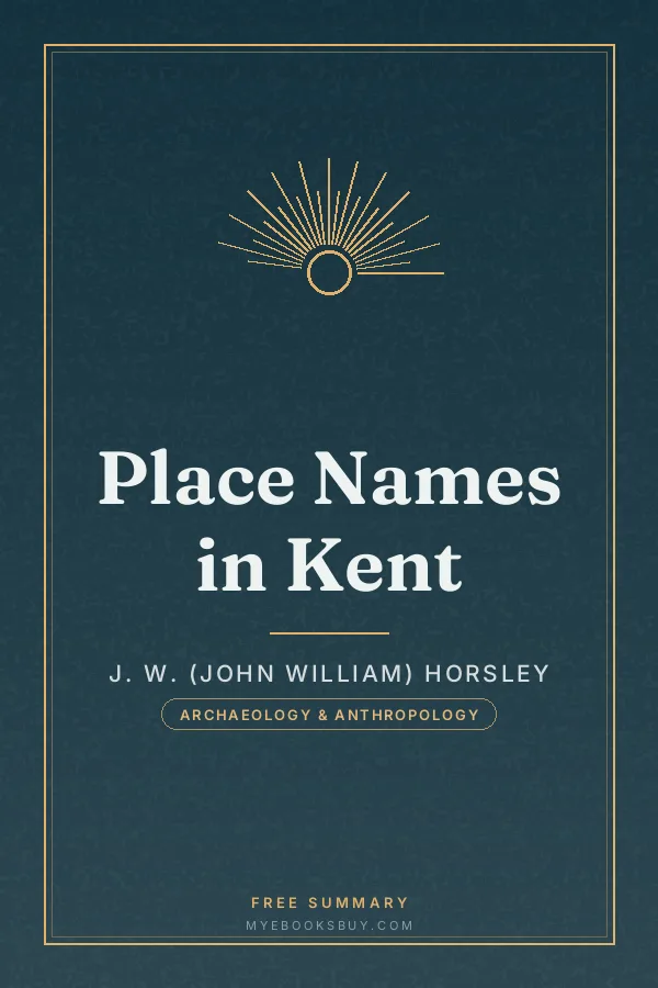 Cover of Place Names in Kent