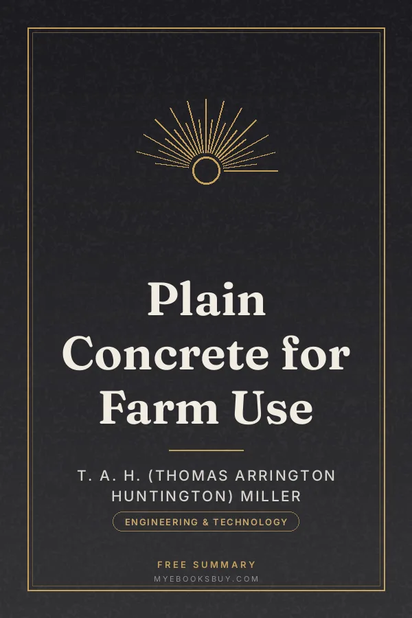 Cover of Plain Concrete for Farm Use
