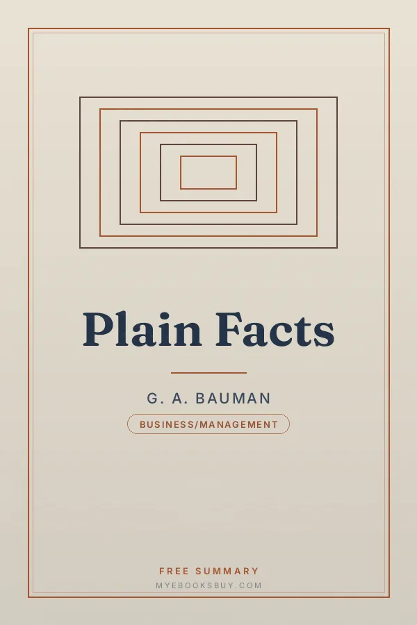 Cover of Plain Facts