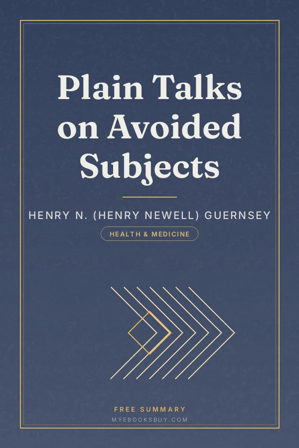 Cover of Plain Talks on Avoided Subjects