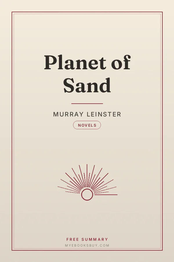 Cover of Planet of Sand