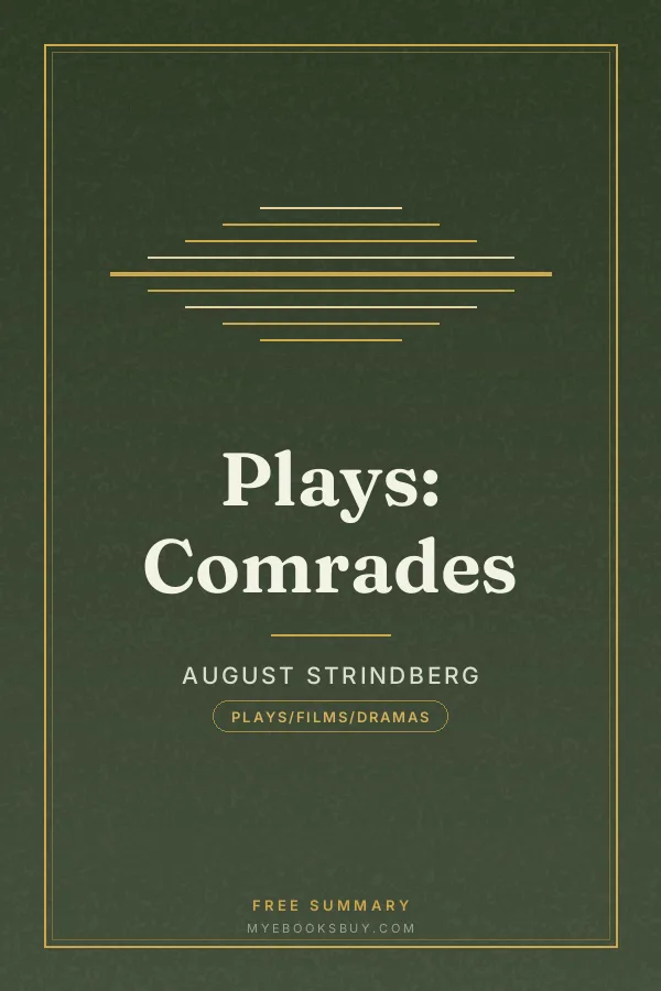 Cover of Plays: Comrades