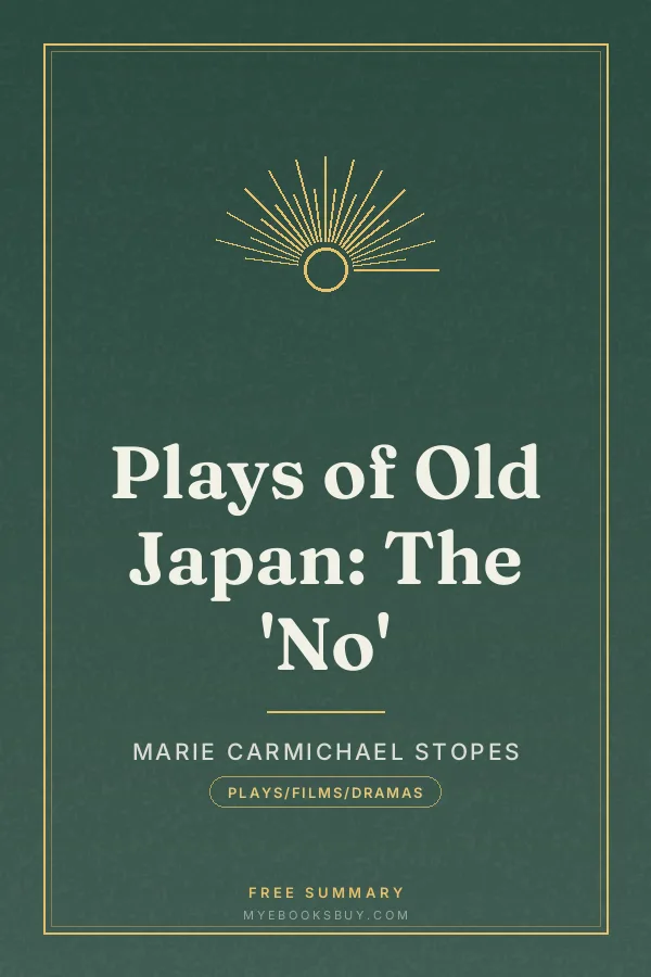 Cover of Plays of Old Japan: The 'No'