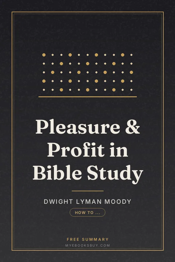 Cover of Pleasure & Profit in Bible Study