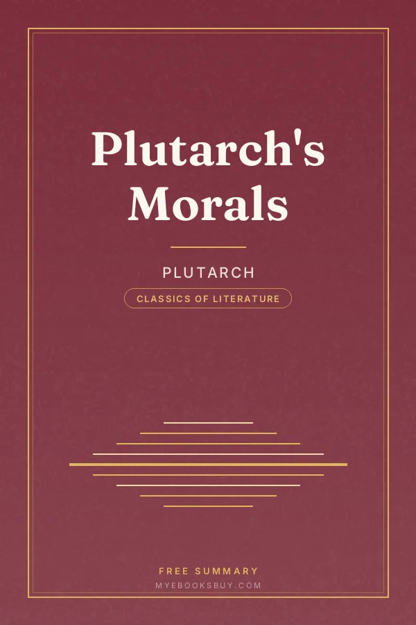 Cover of Plutarch's Morals