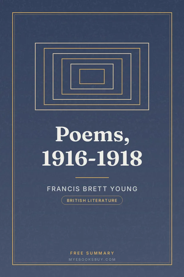 Cover of Poems, 1916-1918
