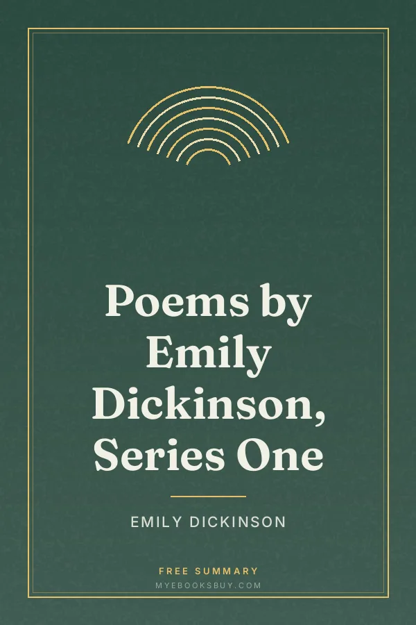 Cover of Poems by Emily Dickinson, Series One