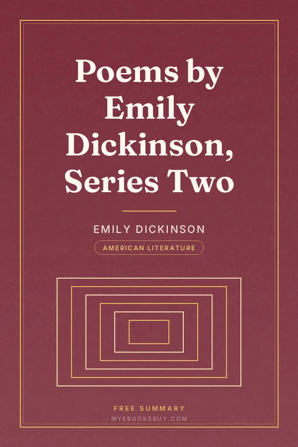 Cover of Poems by Emily Dickinson, Series Two