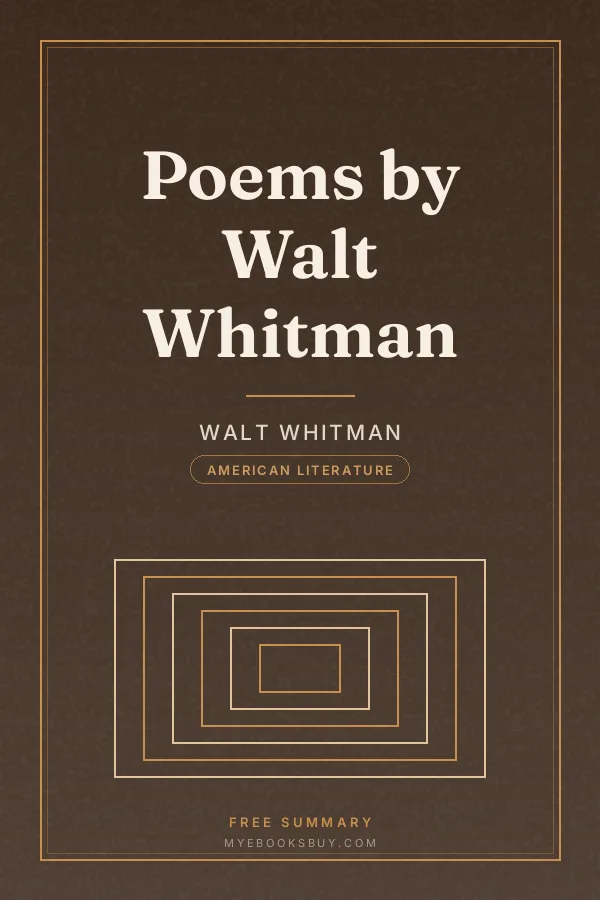 Cover of Poems by Walt Whitman