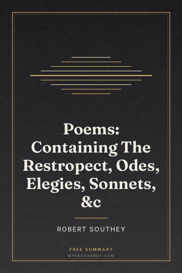Cover of Poems: Containing The Restropect, Odes, Elegies, Sonnets, &c