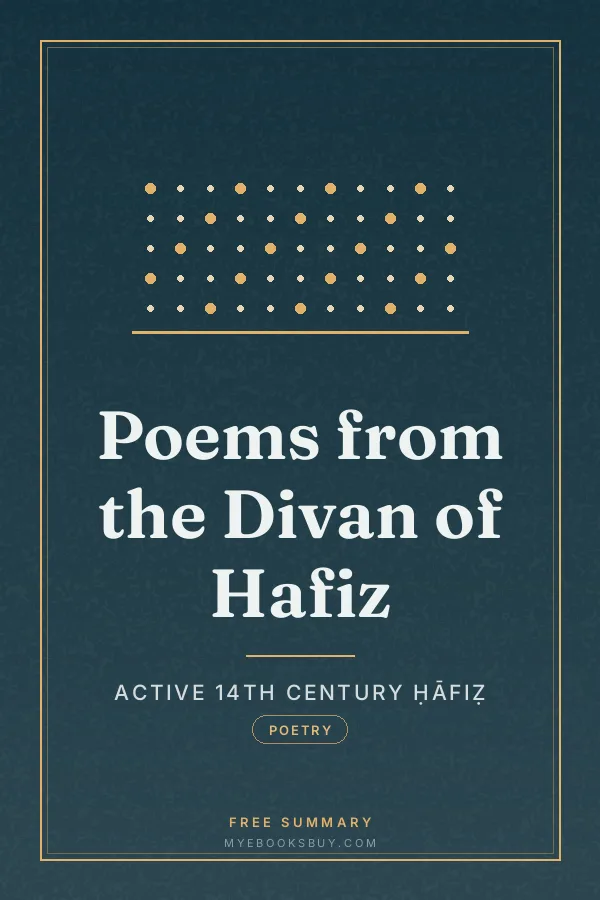 Cover of Poems from the Divan of Hafiz
