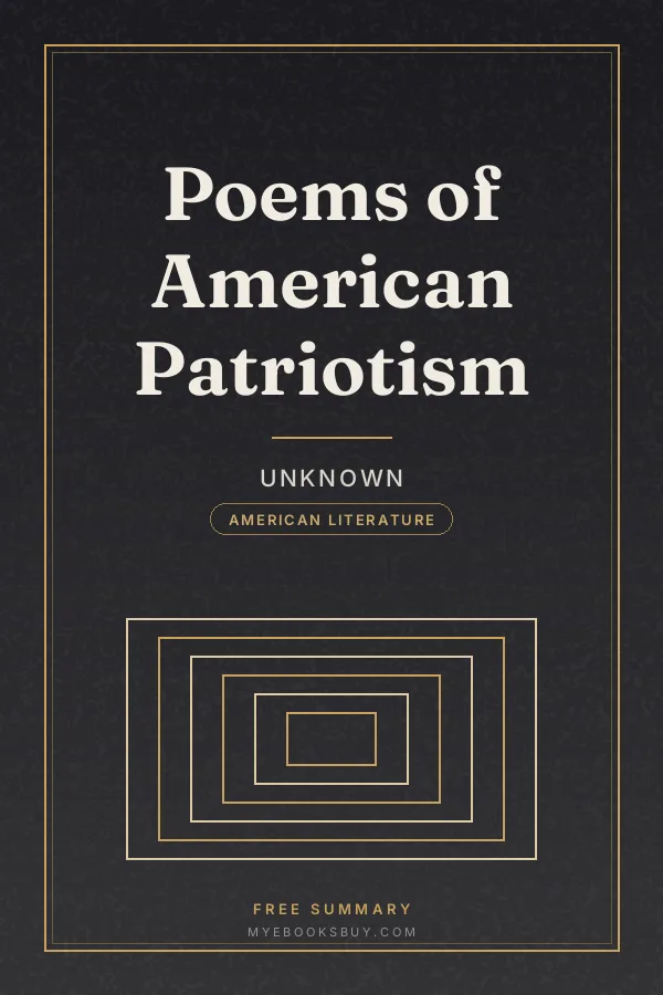 Cover of Poems of American Patriotism