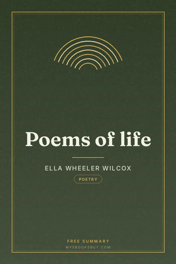 Cover of Poems of life