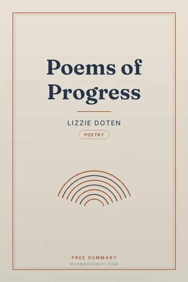 Cover of Poems of Progress