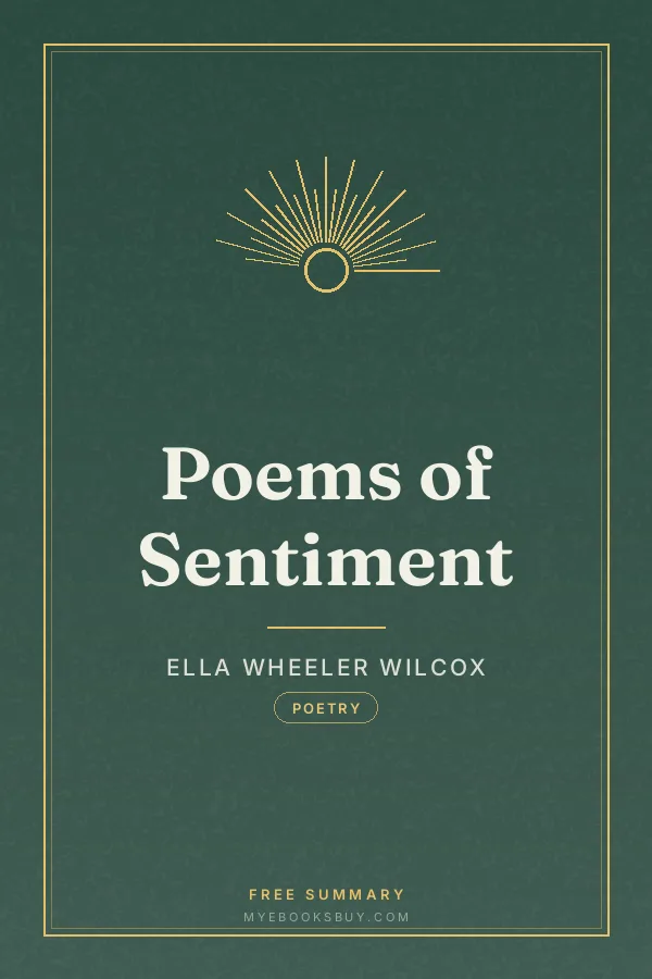 Cover of Poems of Sentiment