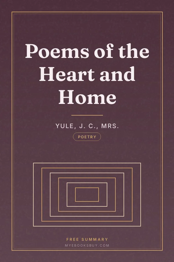 Cover of Poems of the Heart and Home