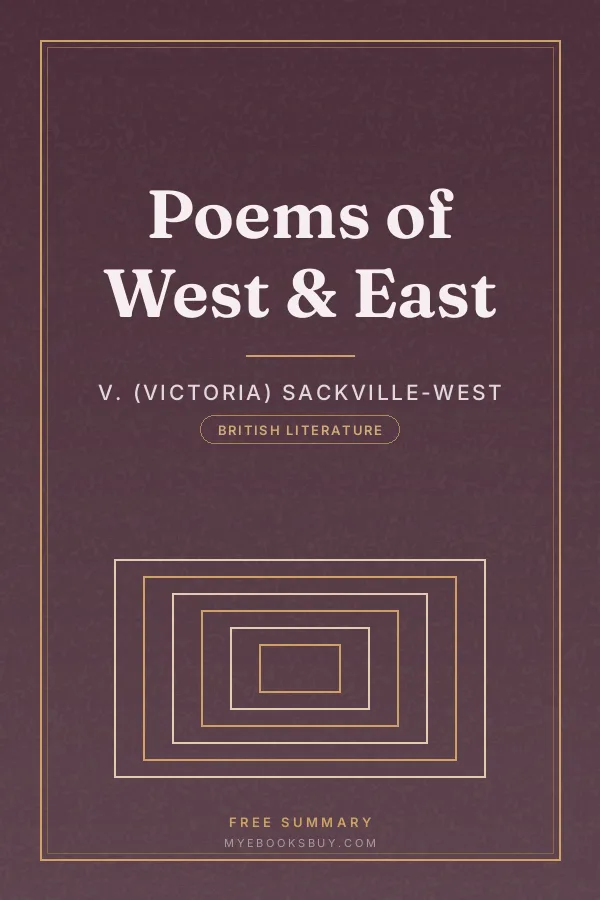 Cover of Poems of West & East