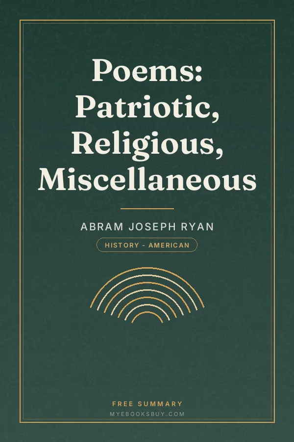 Cover of Poems: Patriotic, Religious, Miscellaneous