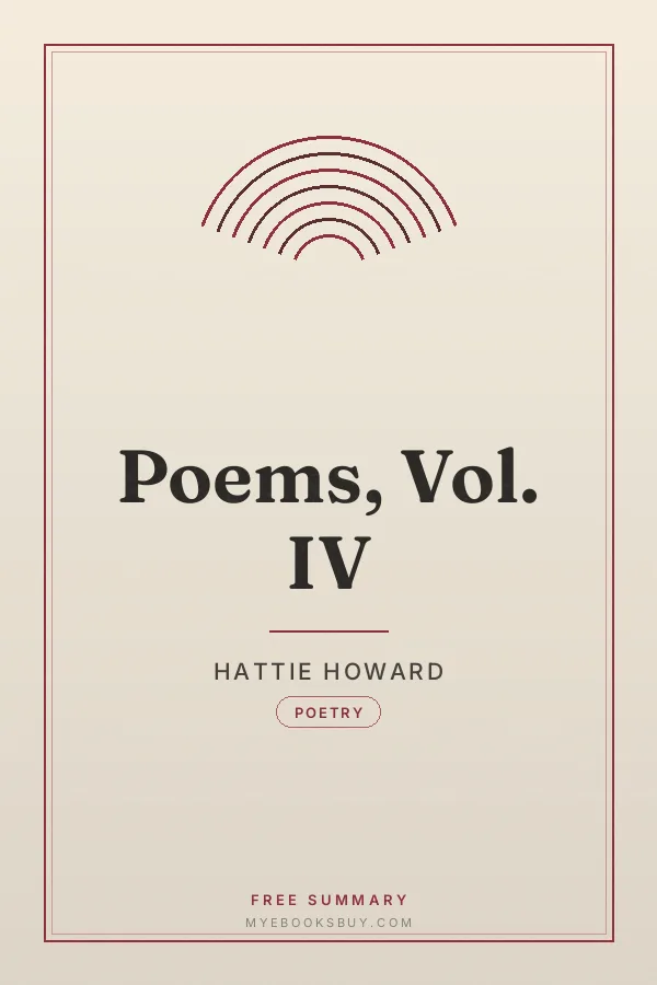 Cover of Poems, Vol. IV