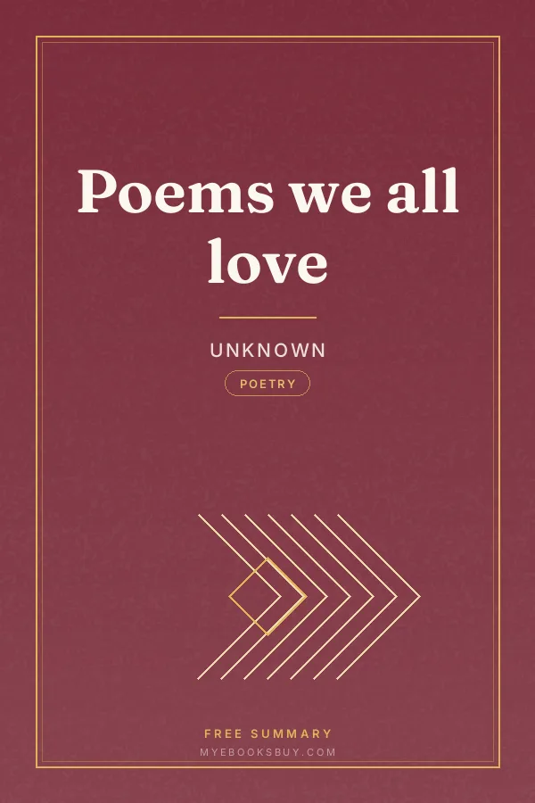 Cover of Poems we all love